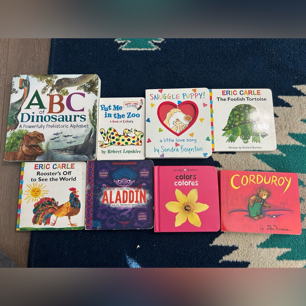 Children’s Board Book Lot (8) | Eric Carle, Sandra Boynton | FAIR
